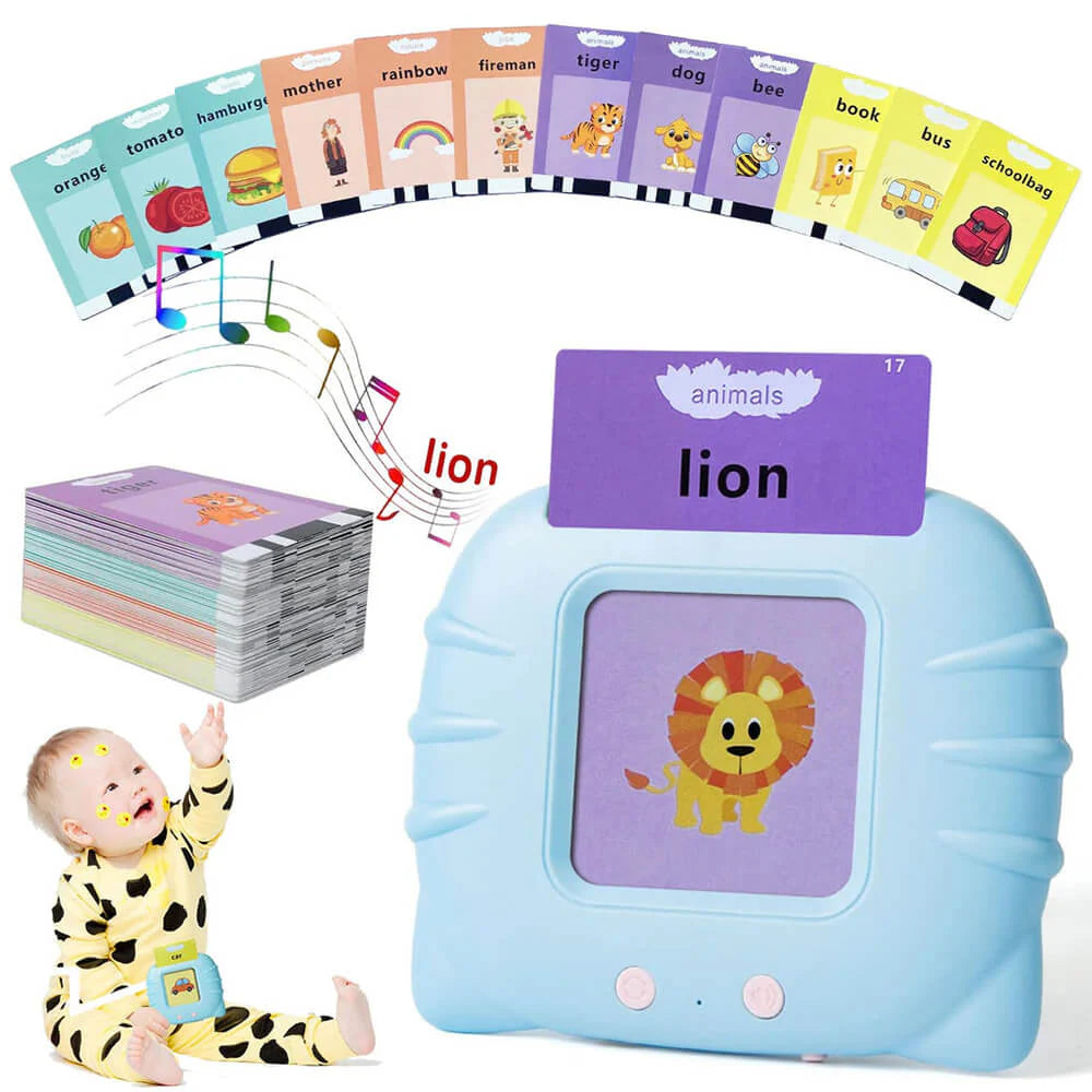 Rechargeable Flash Card Reader - Educational Learning Toy for Toddlers Main image