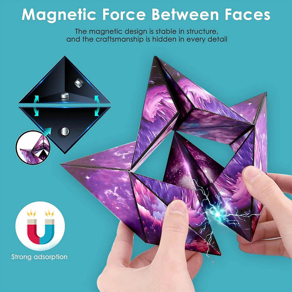 3d Geometric Brain Infinity Teaser Magic Cube