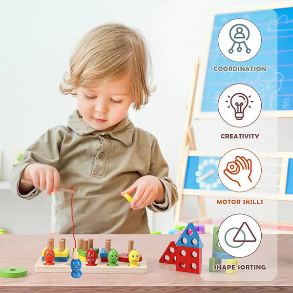 2 in 1 Fishing & Learning Game