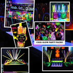 50 Pcs - Glow Sticks Glow in the Dark