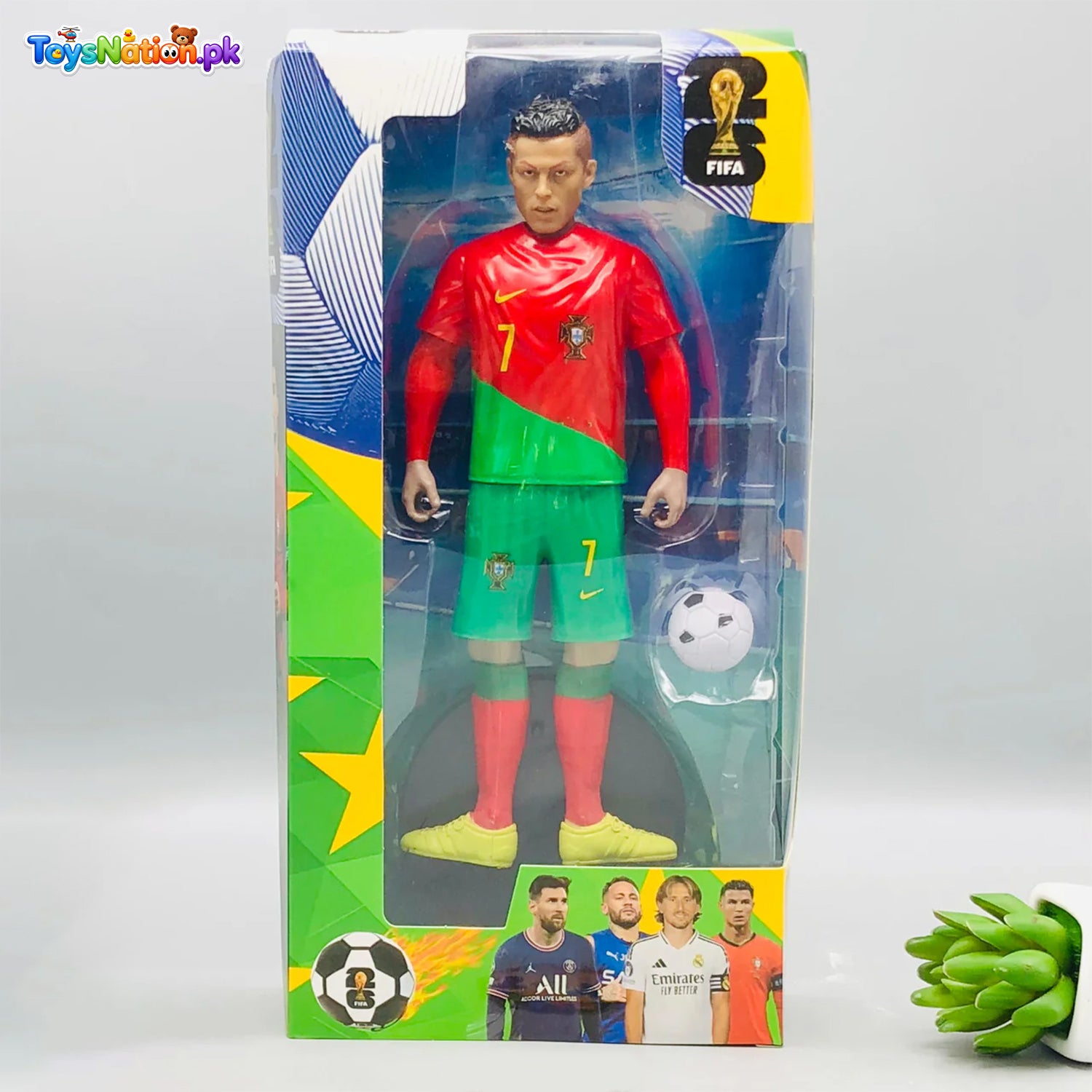 Premium 10-Inch Football Player Action Figure - Collectible Sports Toy Secondary image