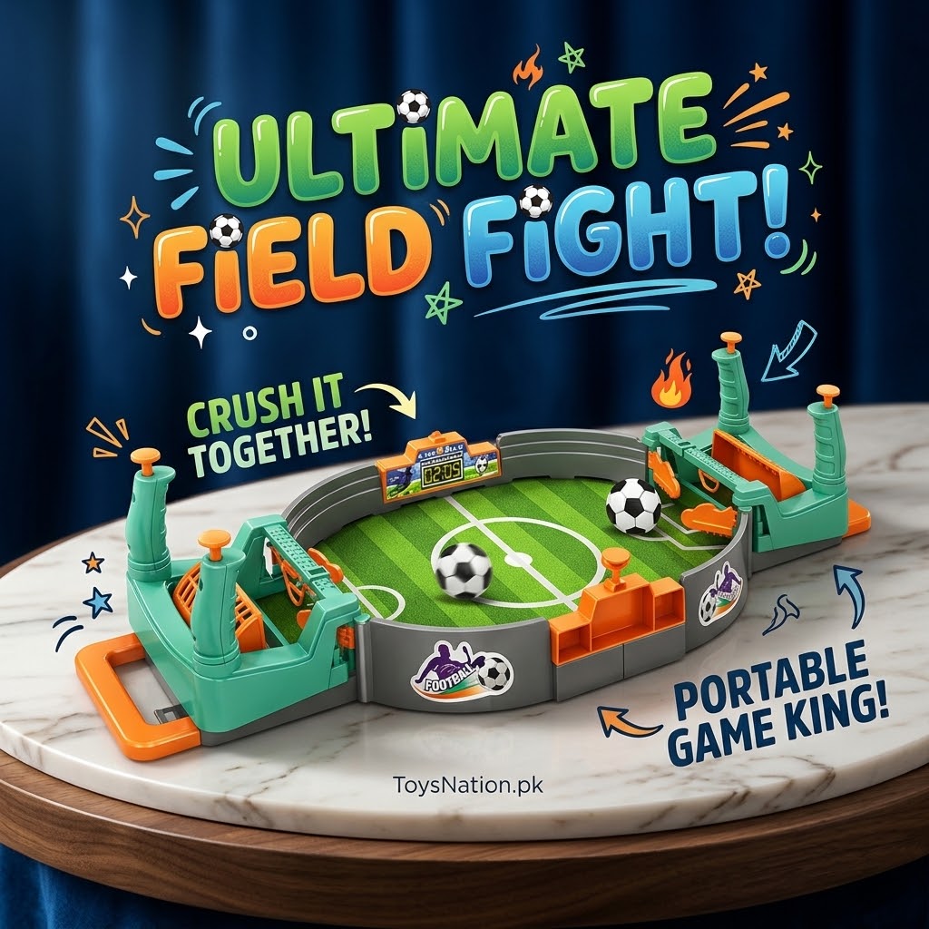 Two-Player Tabletop Football Game for Kids