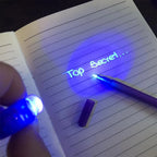Pack of 2 - Invisible Magic Pen With Uv-light