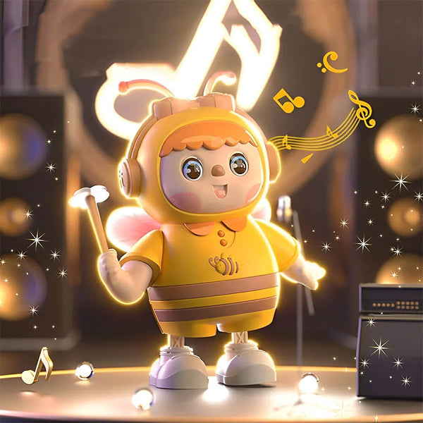 Musical Dancing Bee Toy - Educational Interactive Toy with Lights & Sound for Kids