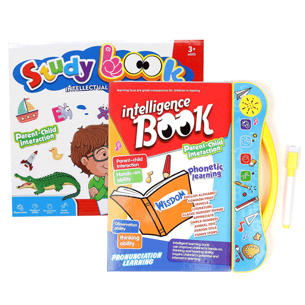 Kids Educational Sound Book - Battery Operated Interactive Learning Toy