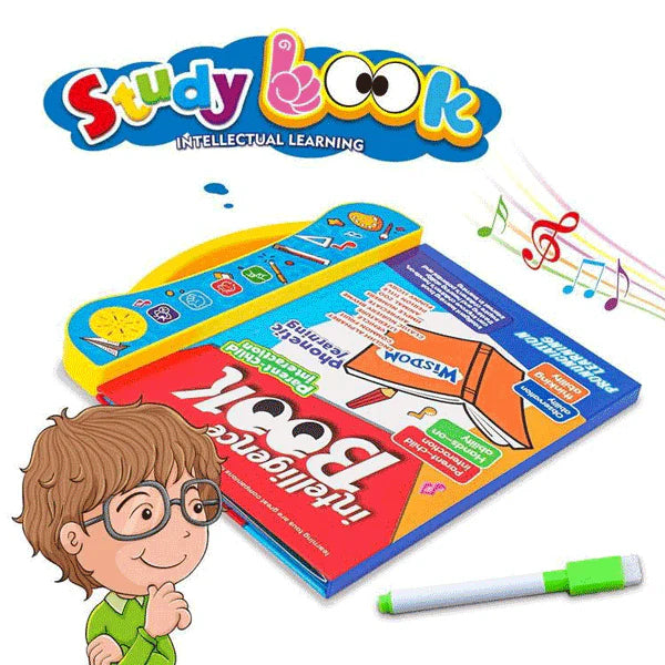 Kids Educational Sound Book - Battery Operated Interactive Learning Toy