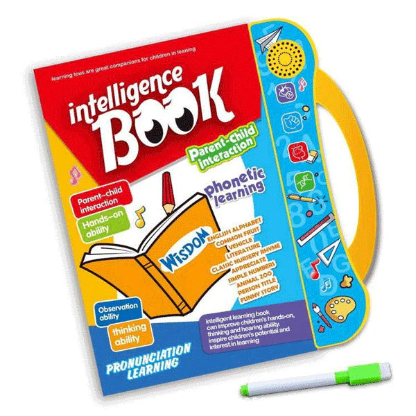 Kids Educational Sound Book - Battery Operated Interactive Learning Toy