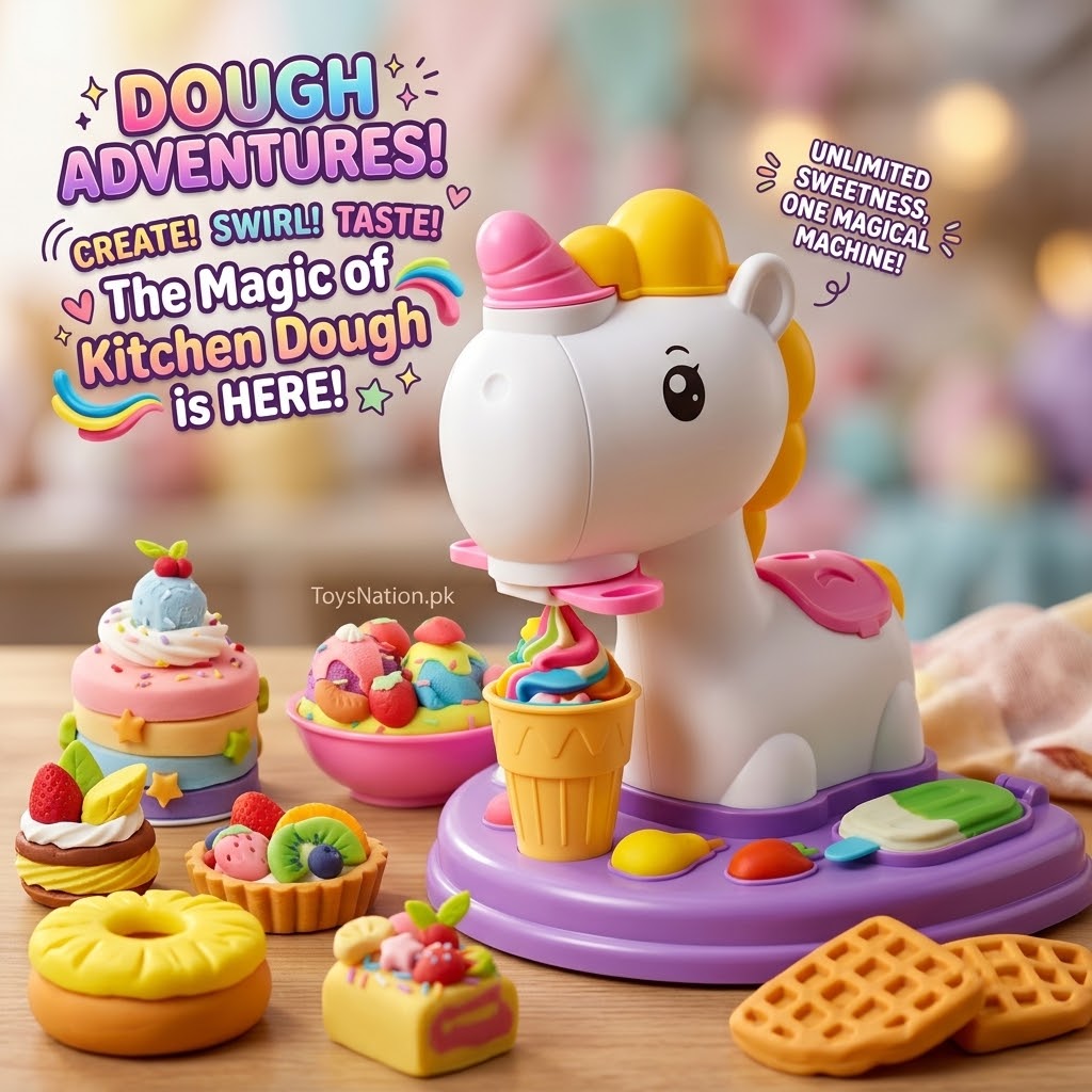 Unicorn Play Dough Ice Cream Maker Se