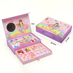 Princess Royal Jewelry & Makeup Set - 2-in-1 Pretend Play Cosmetic Kit