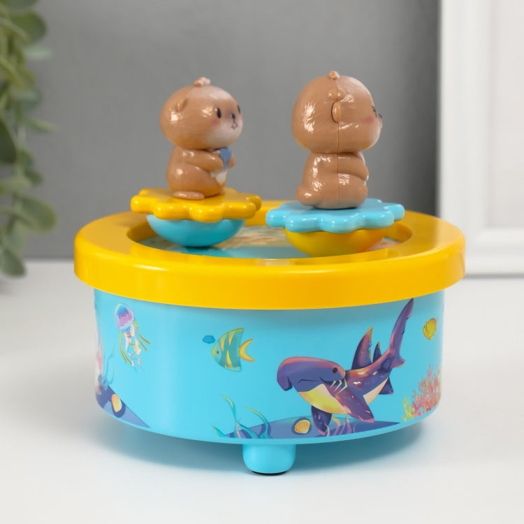 Rotating Bear Musical Box - Kids Music Box Toy