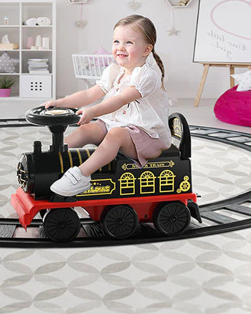 Electric Ride on Train With Track Set