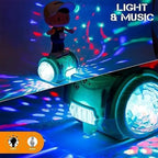 360° Rotating Musical Dancing Boy Toy - 5D Light Effects with Sound