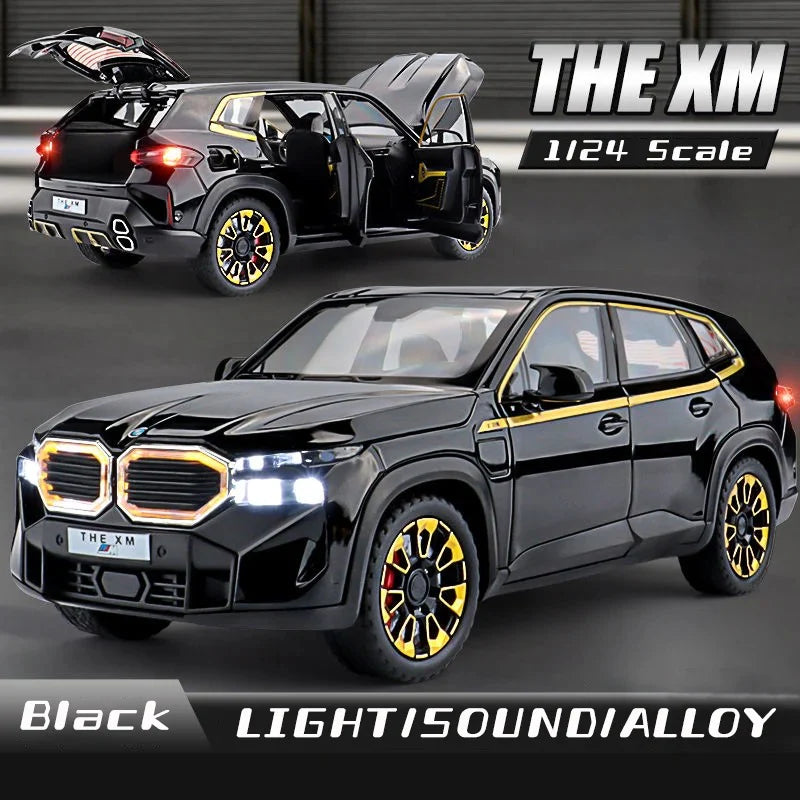 1:24 Scale BMW XM Die-Cast Model - Luxury SUV with Acrylic Display Box Secondary image