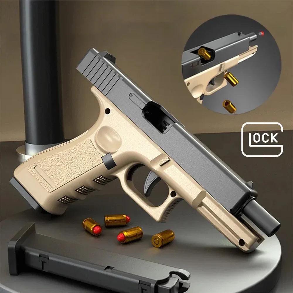 Toy Shell Gun Automatic Shell Ejection Soft Bullet Toy Gun for Kids – Toys Nation