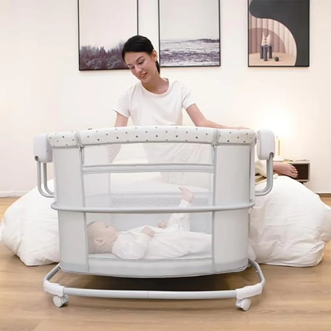 Mastela 3-in-1 Bedside Sleeper Bassinet Hover Image