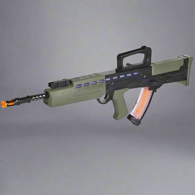 Automatic Musical Rifle Toy Gun - Kids Light & Sound Toy with Vibration Effects Main Image