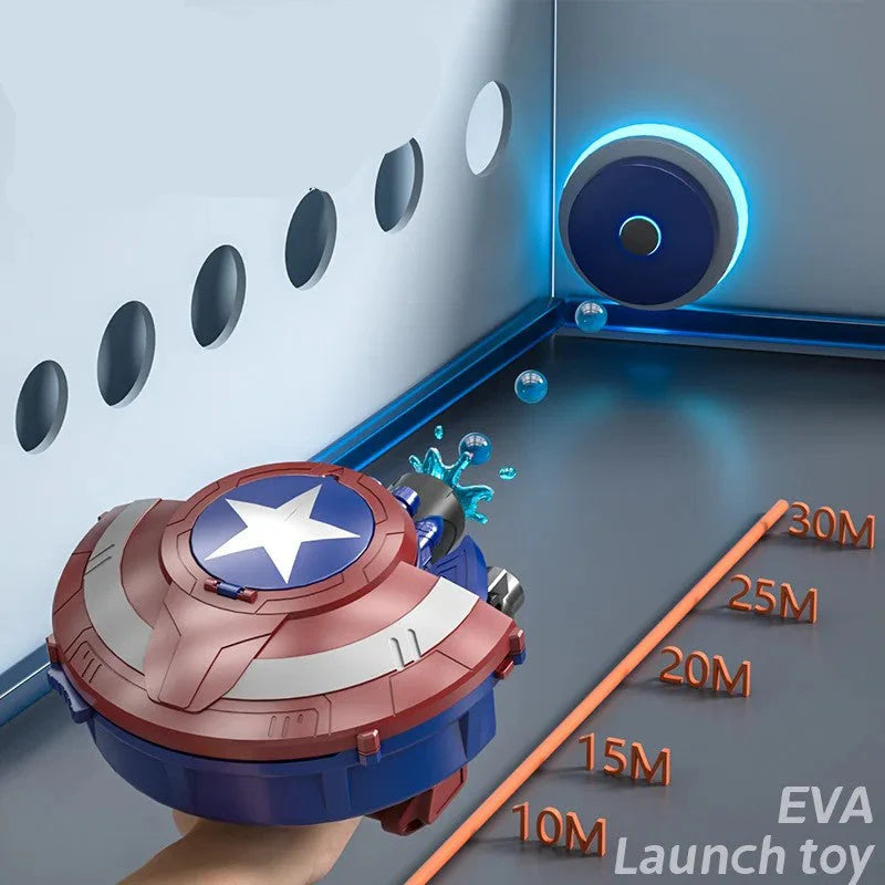 Captain America Gel Ball Shooter Shield Main image