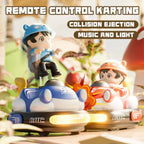 2.4GHz RC Battle Bumper Cars - 2-Player Remote Control Set with Head Ejection