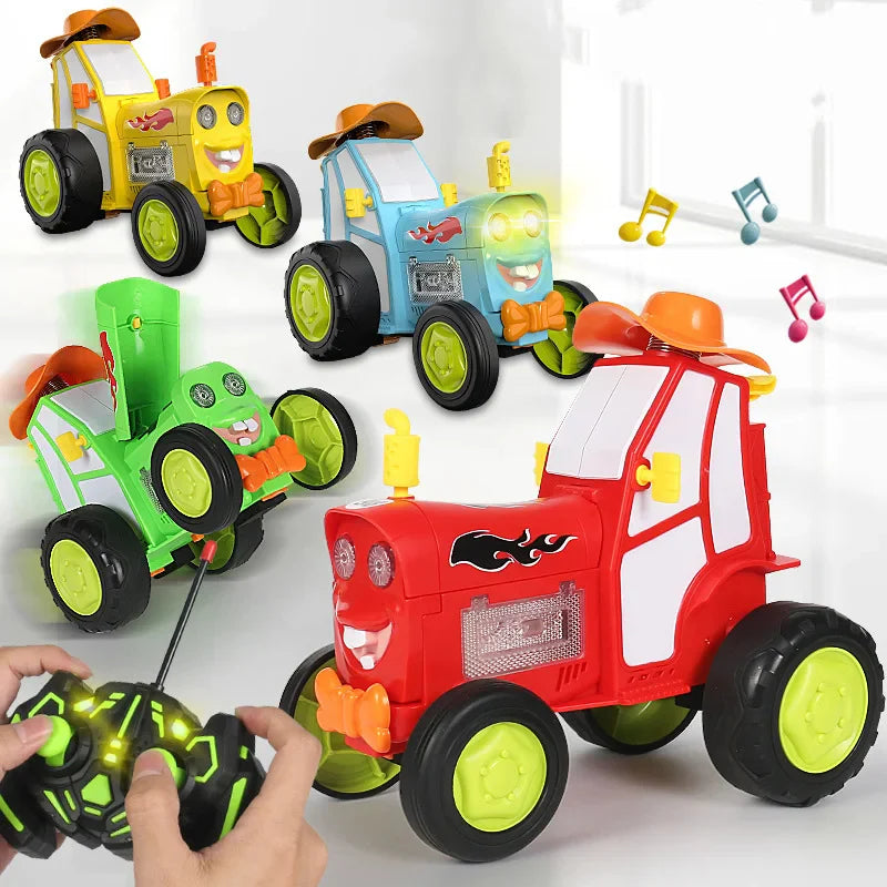 Crazy Jumping Tractor With Light & Sound Main image