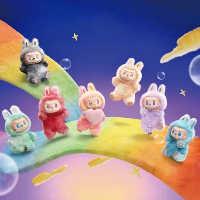 Labubu Plush Doll Blind Box - Cute Vinyl Plush Keychain Pendant