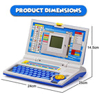 Kids Educational Learning Laptop - English Alphabet & Numbers Toy Computer