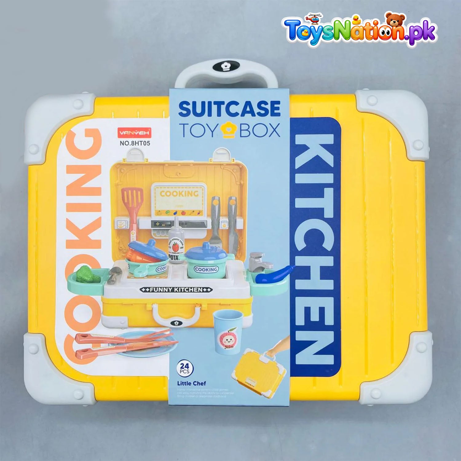 Suitcase Kitchen Set - 24pcs
