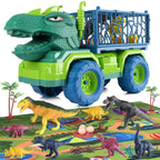 Big Size Dinosaur Pull-Back Truck Toy - Construction Vehicle for Kids