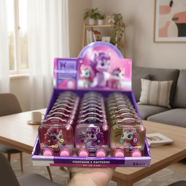 Unicorn Pinball Handheld Water Game ( Pack of 1 ) Hover Image