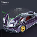1:24 Scale Pagani Huayra Die-Cast Model - Supercar with Smoke, Light & Sound