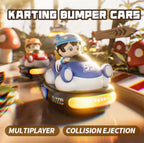 2.4GHz RC Battle Bumper Cars - 2-Player Remote Control Set with Head Ejection