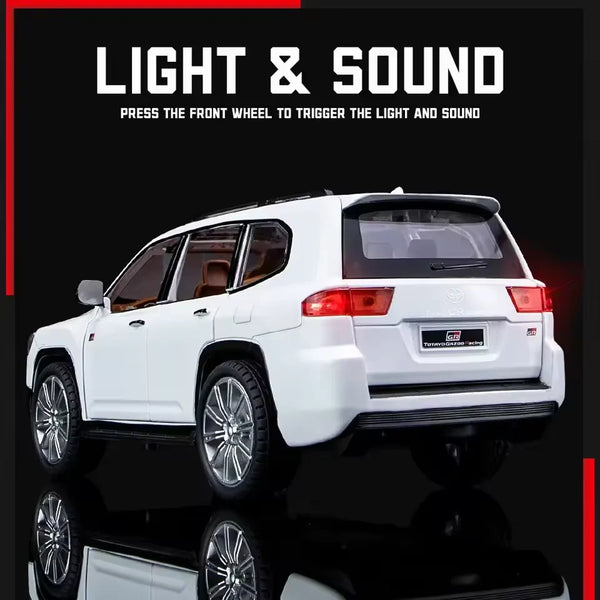 1:24 Scale Toyota Land Cruiser LC300 GR Die-Cast Model - SUV with Acrylic Display Box