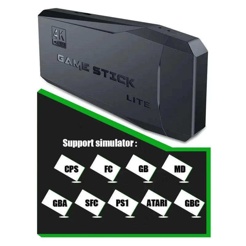 2.4g Wireless Controller Gamepad With 64gb Memory Free