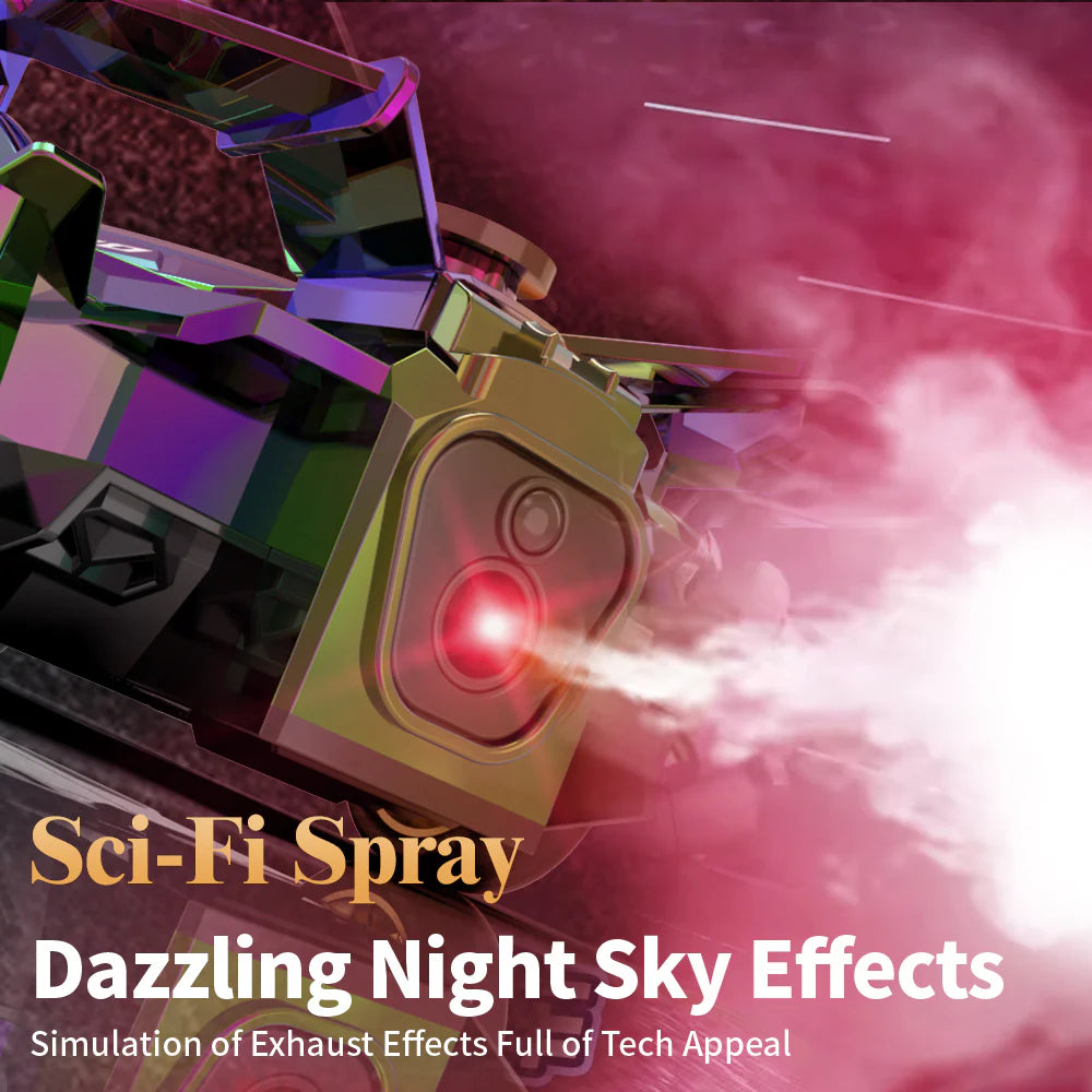 RC Drift Racing Car - Remote Control Championship Car with Smoke Effect & LED Lights