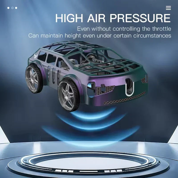 2-in-1 RC Flying Car - 2.4GHz Remote Control Land & Air Dual-Mode with LED Lights
