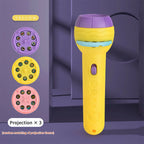 Mini Flashlight Projector Toy - Slide Projector for Kids