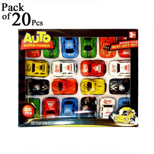 Auto Super Power 20-Car Set For Kids