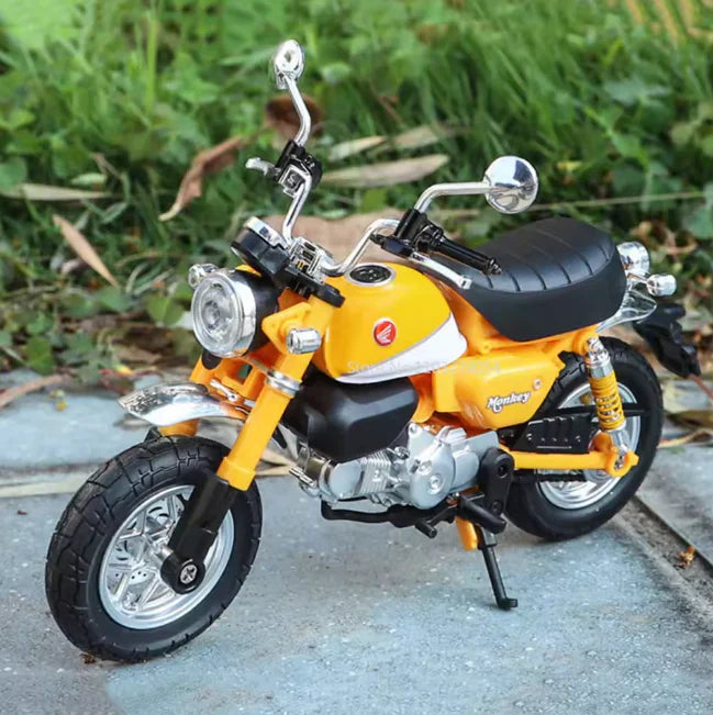 1:12 Scale Honda Monkey Die-Cast Motorcycle Model - Mini Bike Alloy Collectible Main image