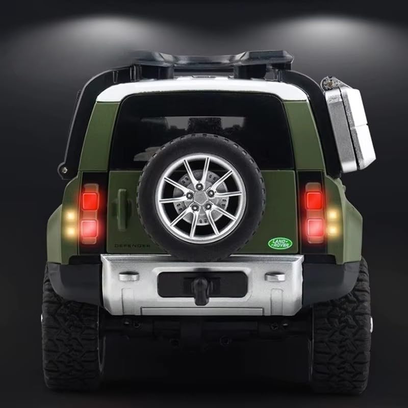 1:16 Scale RC Land Rover Defender - Remote Control Off-Road Vehicle with Rechargeable Battery