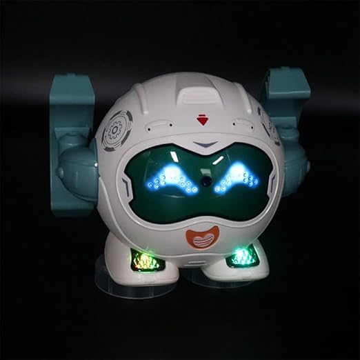 Smart Crawling Robot Toy with LED Face Display – Interactive Electronic Toy for Kids