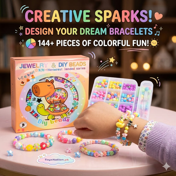 Girls DIY Beads Macron Series Set