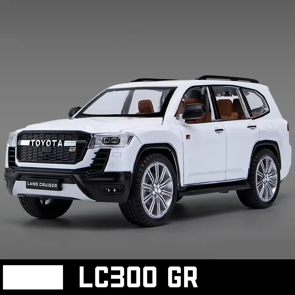 1:24 Scale Toyota Land Cruiser LC300 GR Die-Cast Model - SUV with Acrylic Display Box Main image