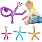 Cute Giraffe Stretch Tube Stress Relief Sensory Toy