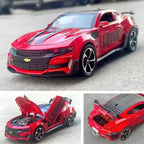 1:24 Scale Chevrolet Camaro Die-Cast Model - Alloy Muscle Car with Opening Doors
