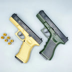 Automatic Shell Ejection Soft Bullet Toy Gun for Kids