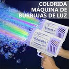 ocket Bazooka Bubble Gun - 69-Hole Automatic Bubble Blaster for Kids