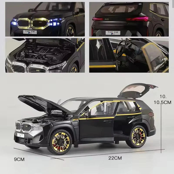 1:24 Scale BMW XM Die-Cast Model - Luxury SUV with Acrylic Display Box