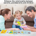Rechargeable Flash Card Reader - Educational Learning Toy for Toddlers