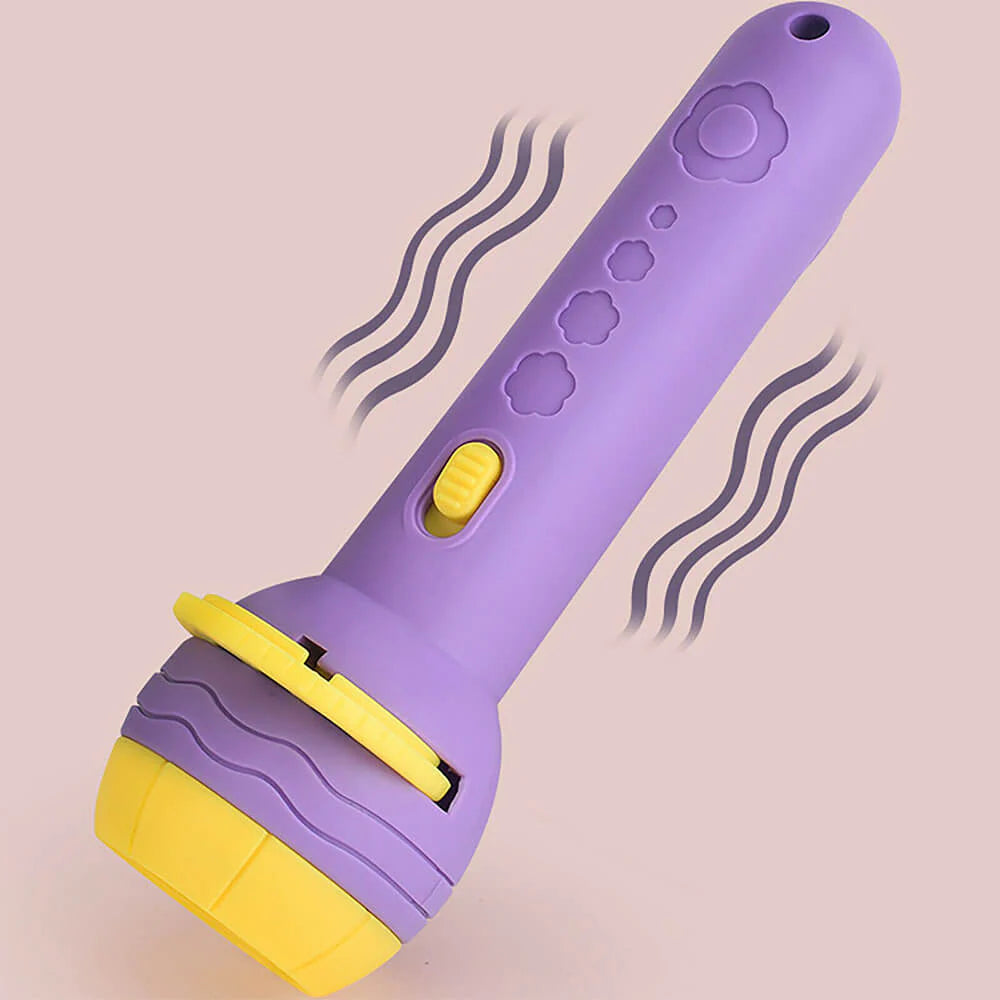 Mini Flashlight Projector Toy - Slide Projector for Kids