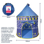 Kids Play Tent House - Beautiful Cubby Tent for Indoor & Outdoor Play