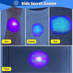 Pack of 2 - Invisible Magic Pen With Uv-light